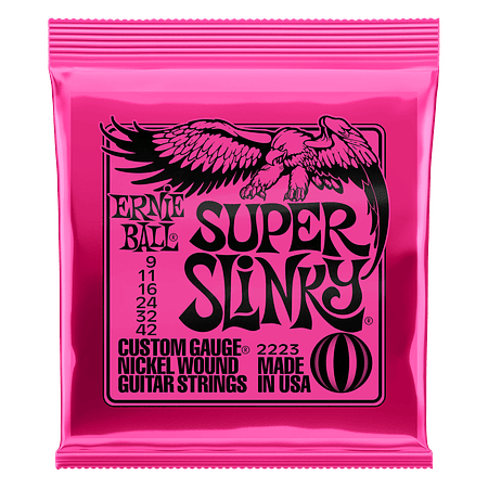 Cuerdas Super Slinky  2223 Ernie Ball