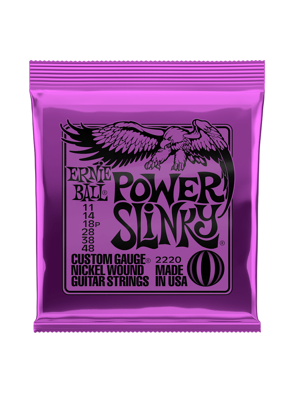 P02220 Cuerdas G. Eléctrica Power Slinky 11-48 Ernie Ball 1