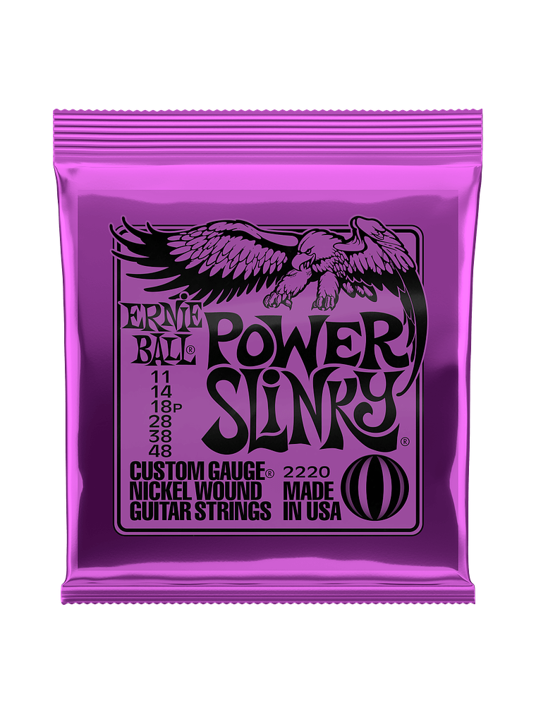 P02220 Cuerdas G. Eléctrica Power Slinky 11-48 Ernie Ball 1