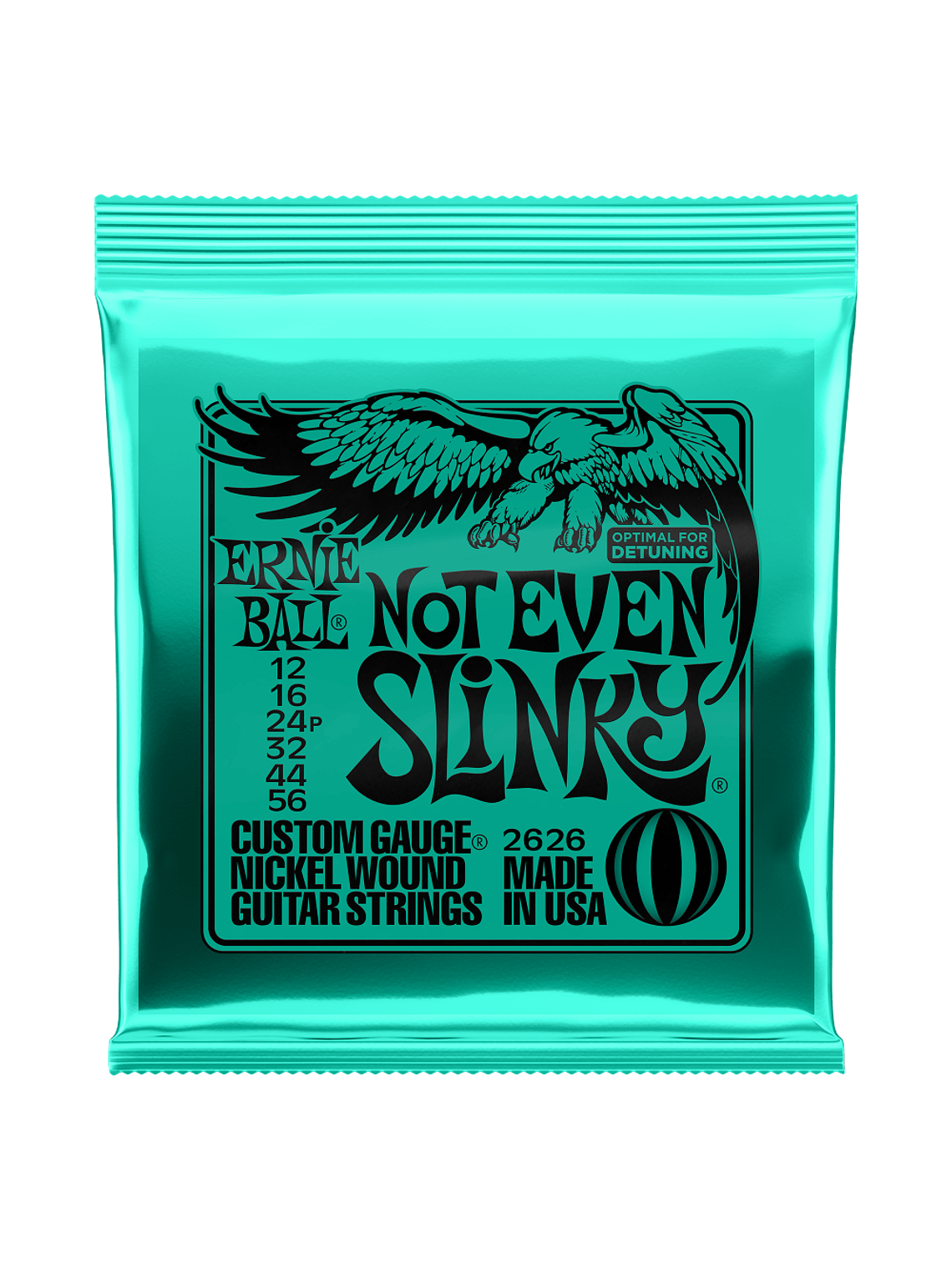  P02626 Set 6 Cuerdas Not Even Slinky G. Eléctrica 12-56 Ernie Ball 1