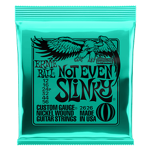  P02626 Set 6 Cuerdas Not Even Slinky G. Eléctrica 12-56 Ernie Ball