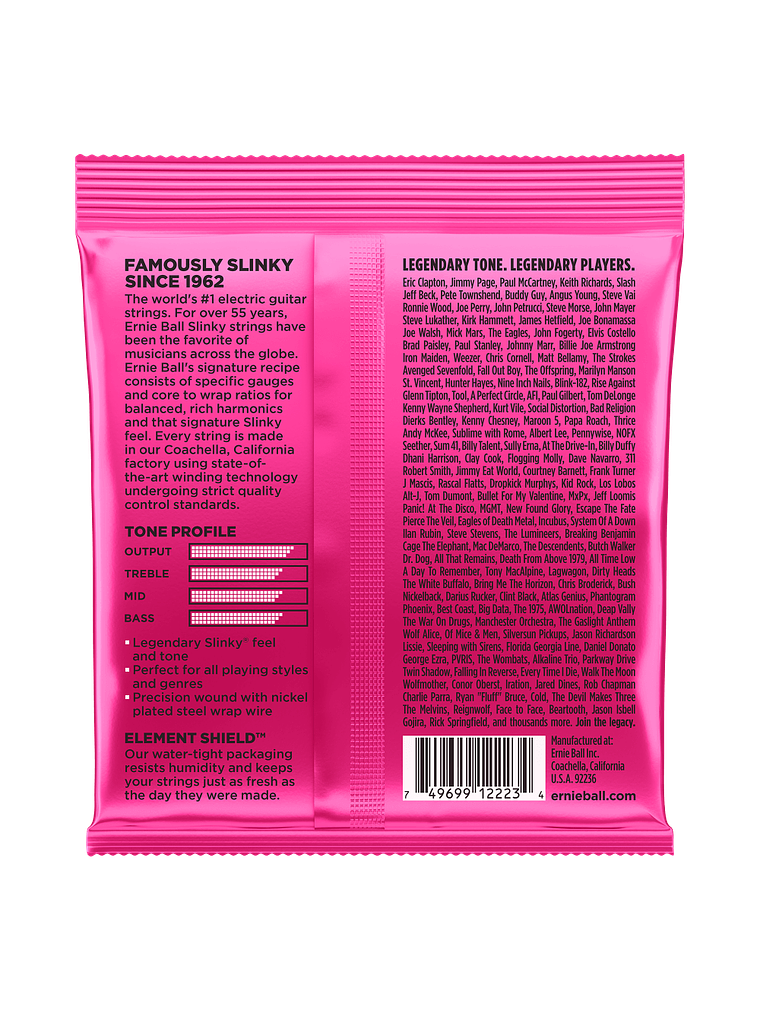 P02223 Cuerdas G. Eléctrica Super Slinky 09-42 ERNIE BALL 2