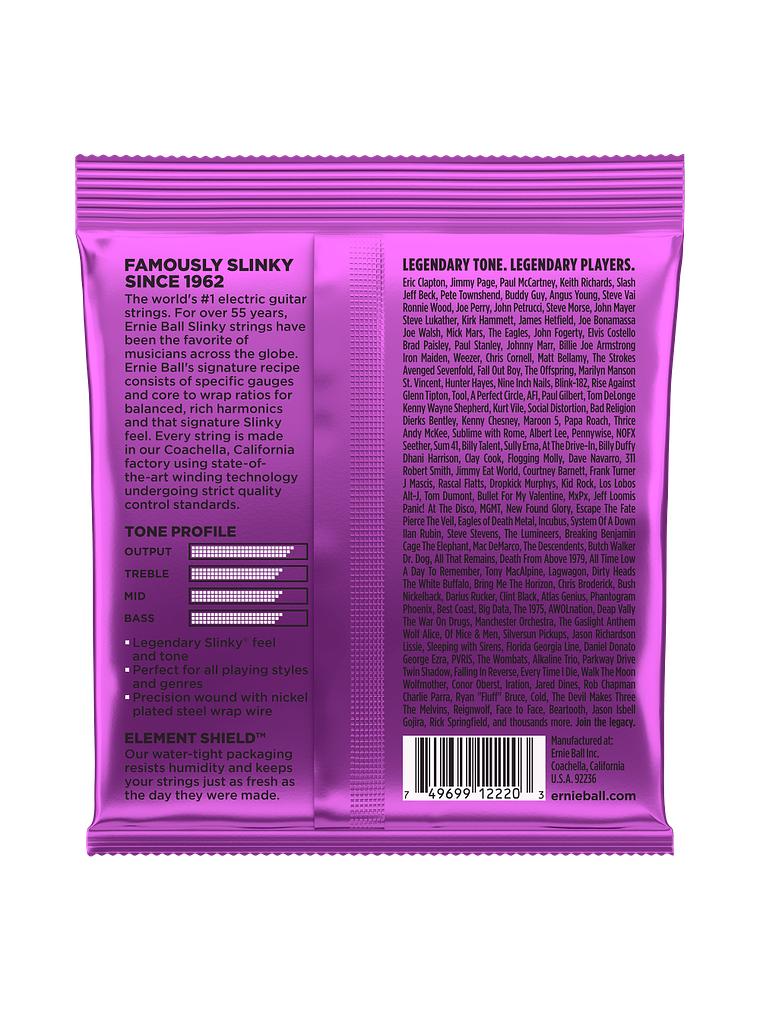 P02220 Cuerdas G. Eléctrica Power Slinky 11-48 Ernie Ball 2