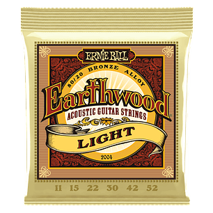 P02004 Set Cuerda Earthwood Light G. Electroacústica 11-52 ERNIE BALL