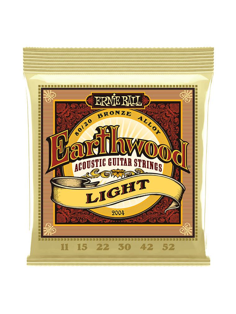 P02004 Set Cuerda Earthwood Light G. Electroacústica 11-52 ERNIE BALL 1