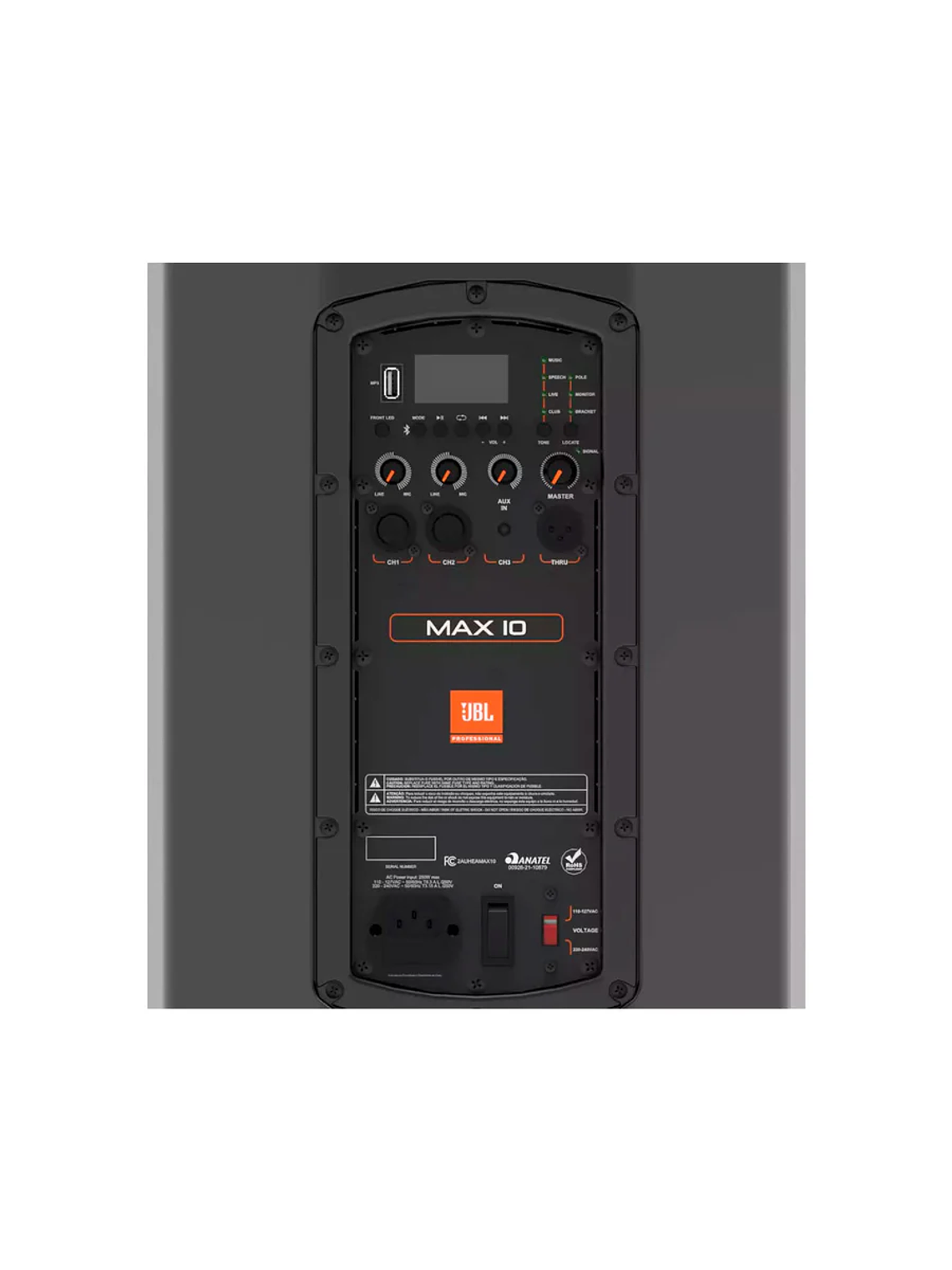 Max 10 Parlante profesional activo JBL  2