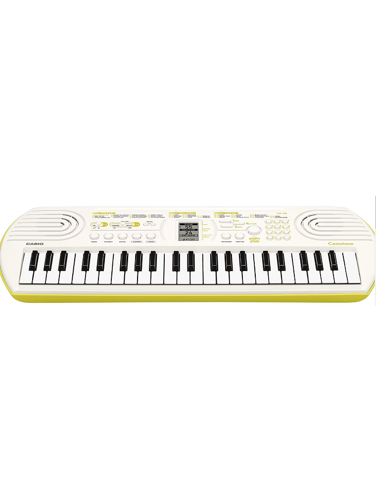 SA-80H2 Teclado Mini 44 Teclas Blanco Casio  1