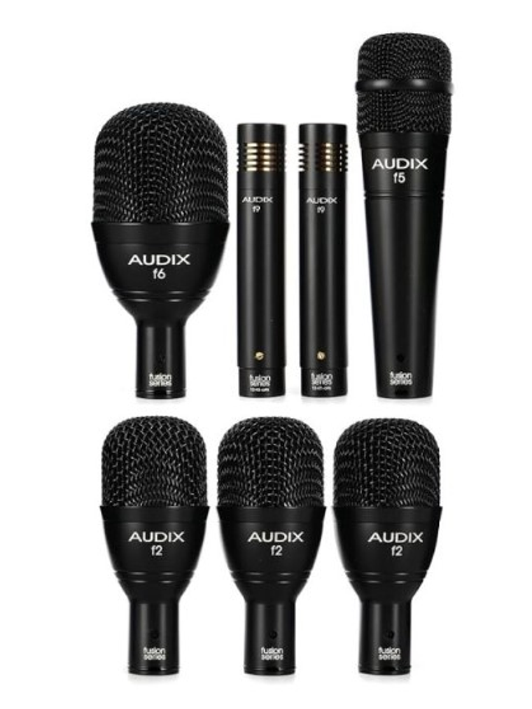 FP7 Kit de 7 Micrófonos para Batería Audix 5