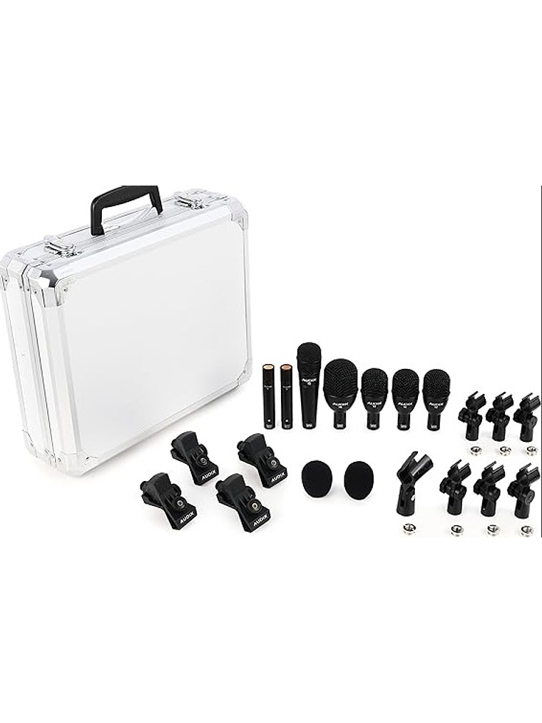 FP7 Kit de 7 Micrófonos para Batería Audix 6