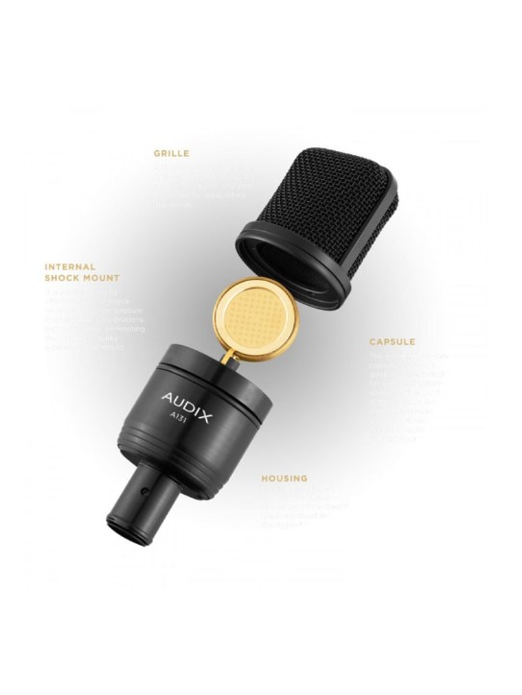 A131 Micrófono De Condensador Para Estudio Audix 2