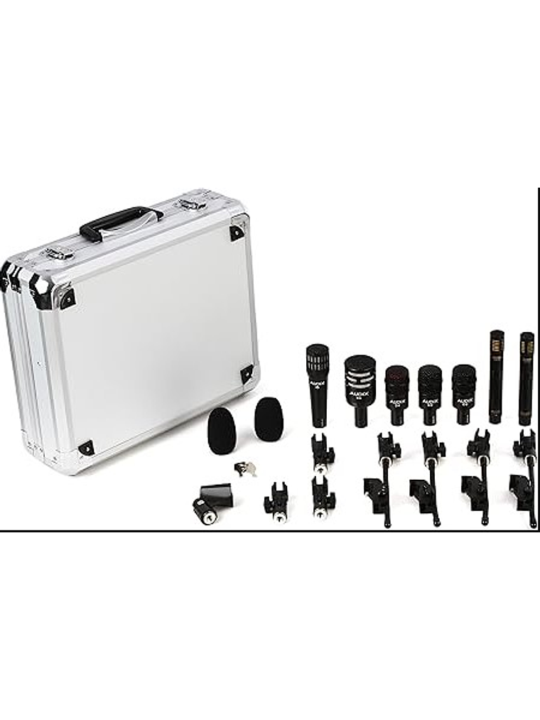 DP7 Kit De 7 Micrófonos Para Batería Profesional Studio/Escenario Audix  5