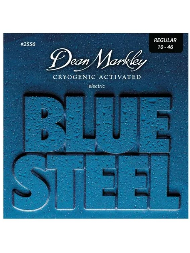 10-46 Cuerdas Gtr. Electr. Blue Steel Regular Dean Markley  1
