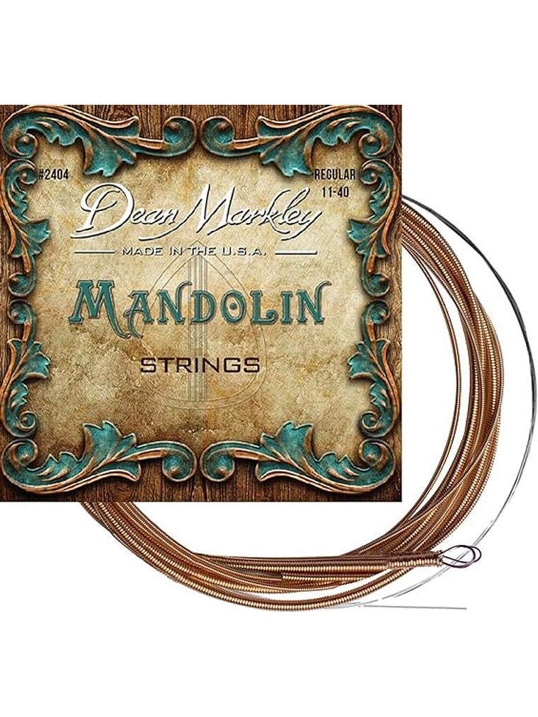 11-40 Cuerdas De Mandolina Phosbronze Light Dean Markley  1