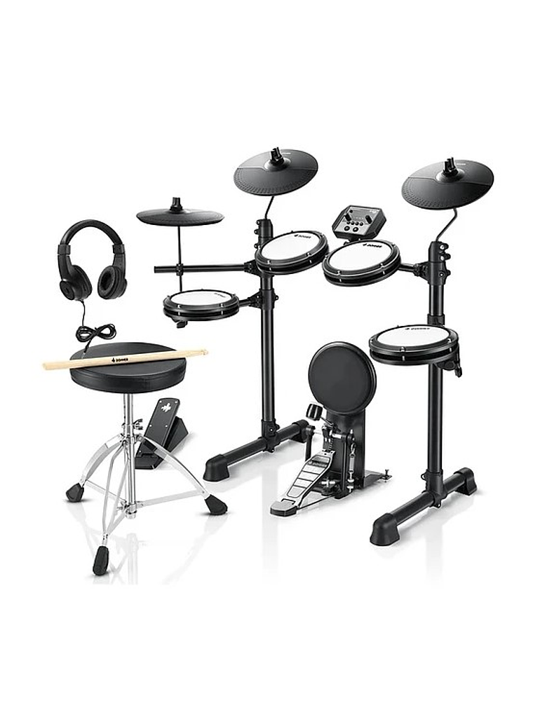 DED-80P Batería Electrónica 8 Pads De Goma DONNER 1