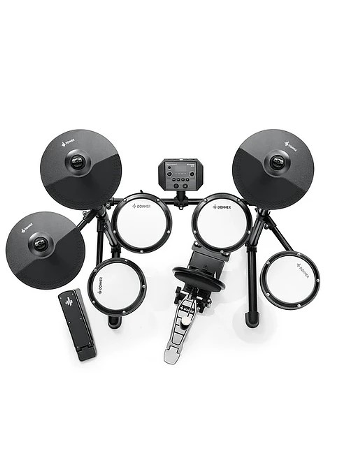 DED-80P Batería Electrónica 8 Pads De Goma DONNER 2