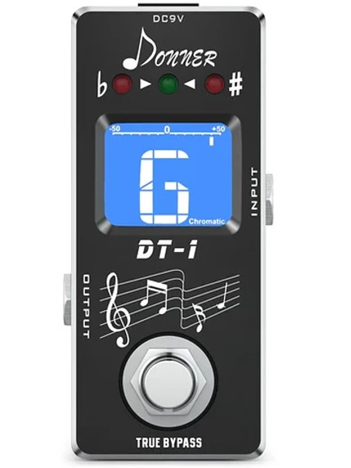DT-1 Pedal Afinador Tuner DONNER 1