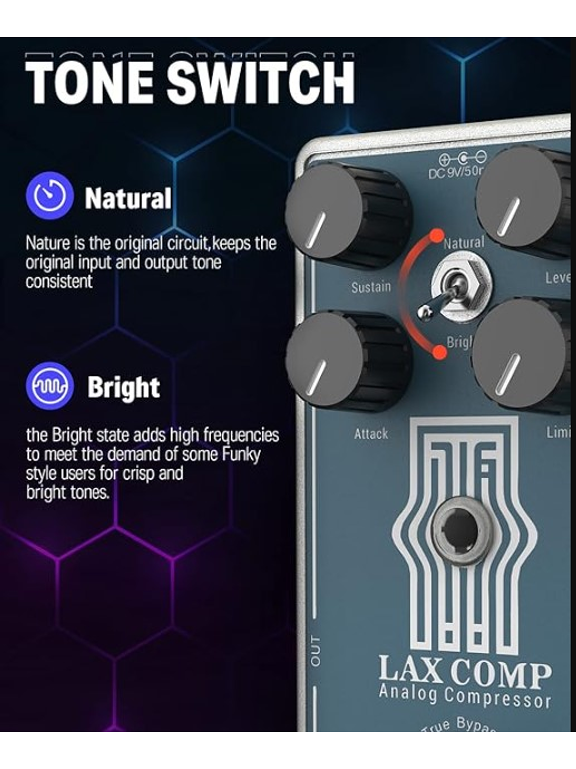 Lax Comp. Pedal Compresor Donner 2