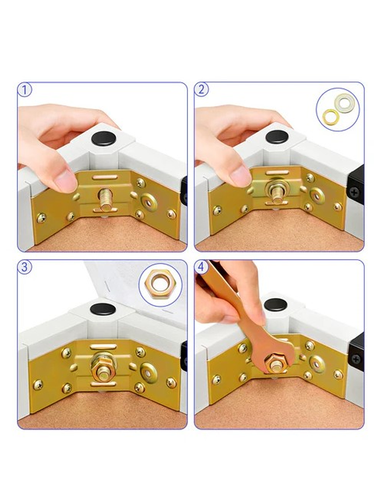 DKB10 Banqueta para Piano Blanco Donner 5