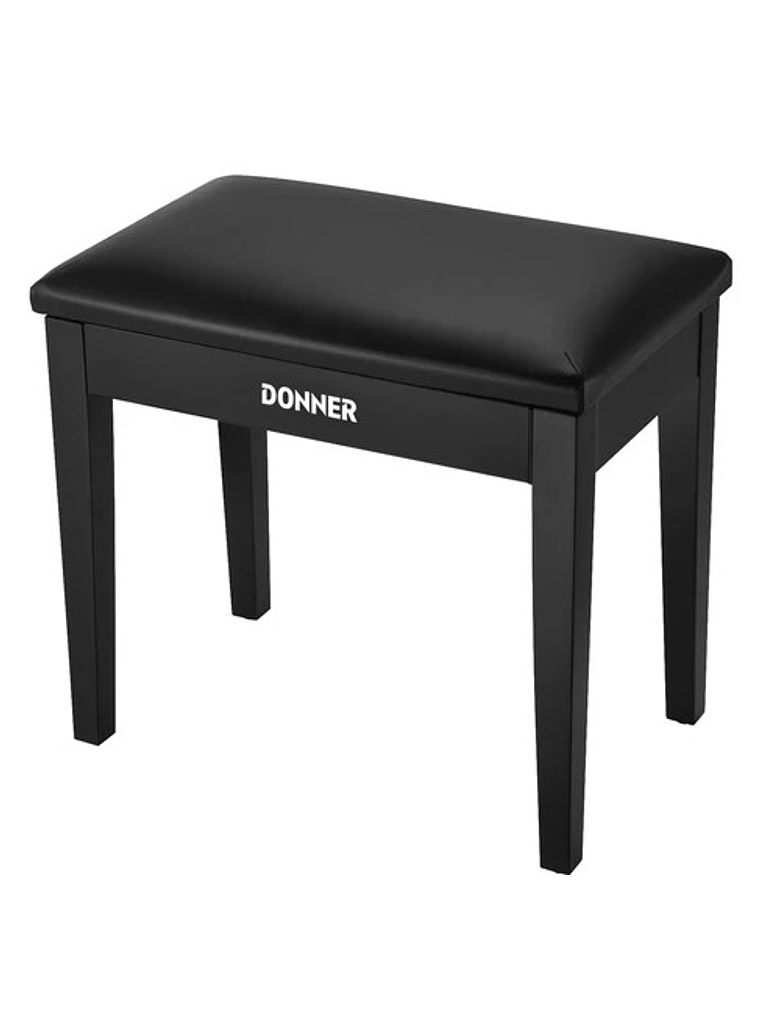  DKB10 Banqueta para Piano Color Negro Donner 1
