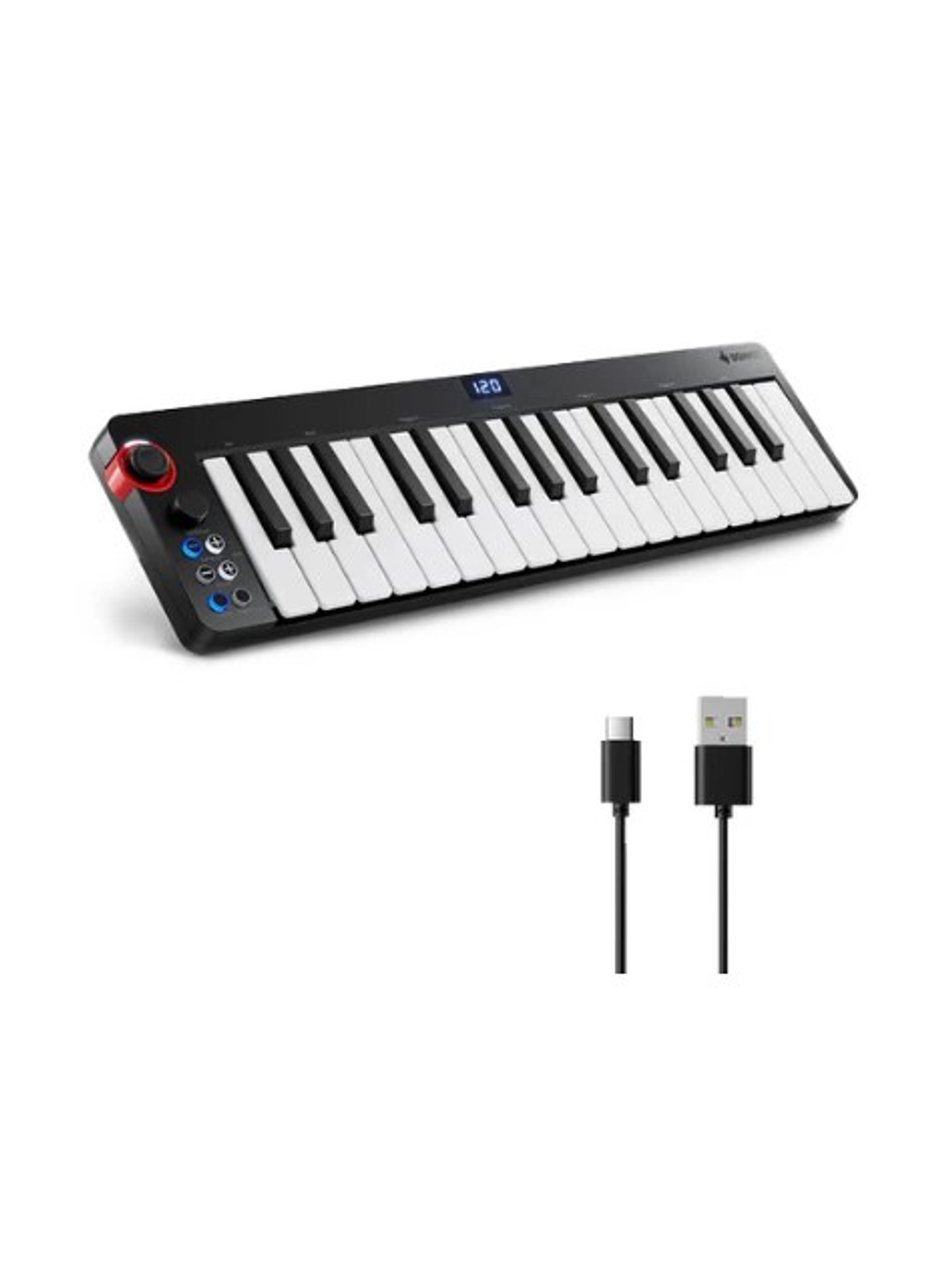 N32 Controlador Midi 32 Teclas Donner 2