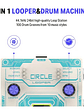 Circle Looper Pedal Looper y Caja de Ritmos DONNER - Miniatura 3
