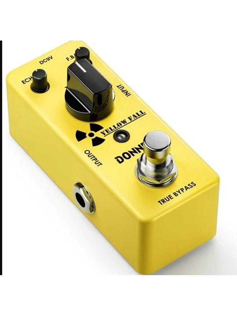 Yellow Fall Pedal De Delay Donner 1