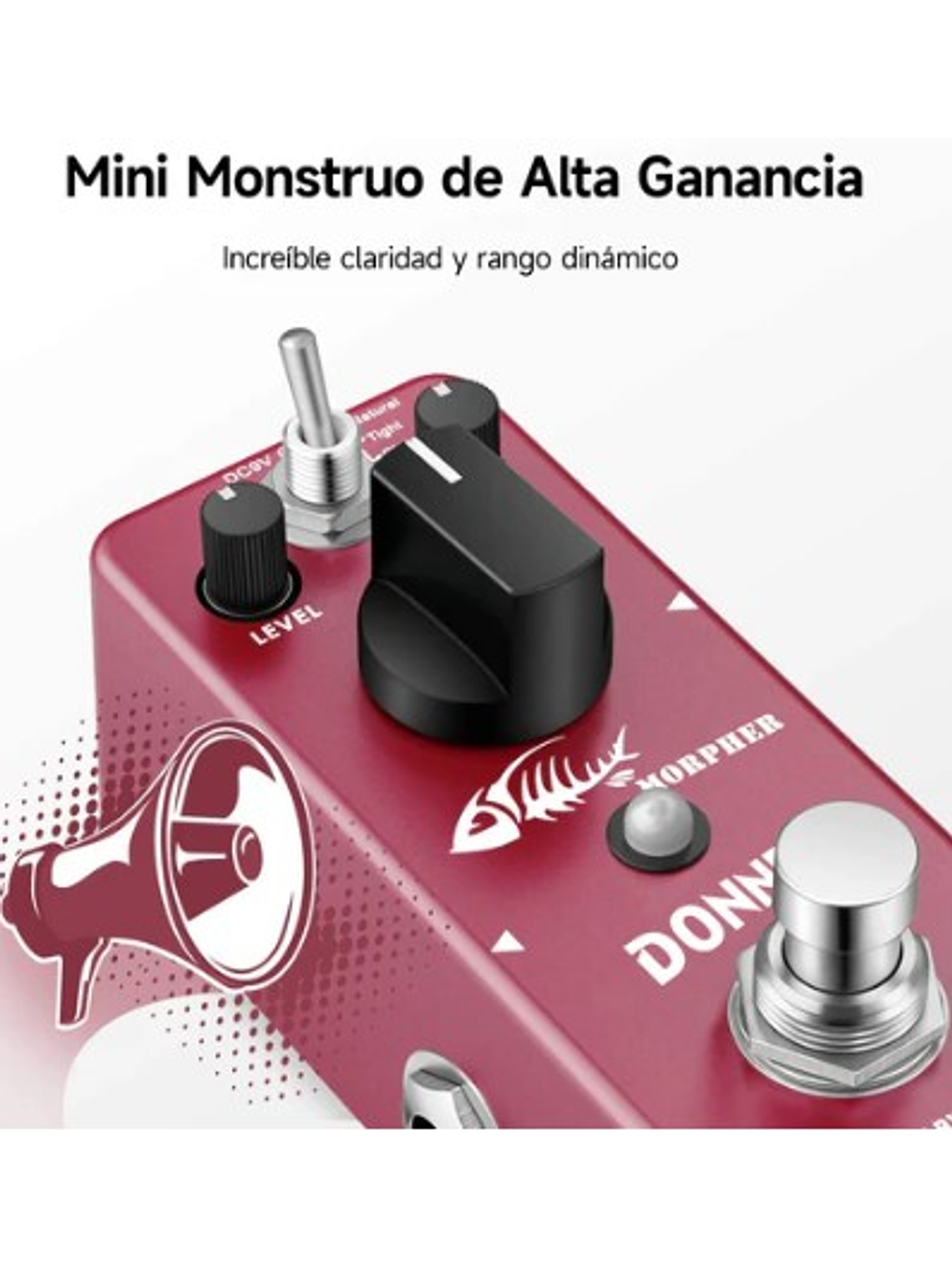 Morpher Pedal de Distorsión Donner 4