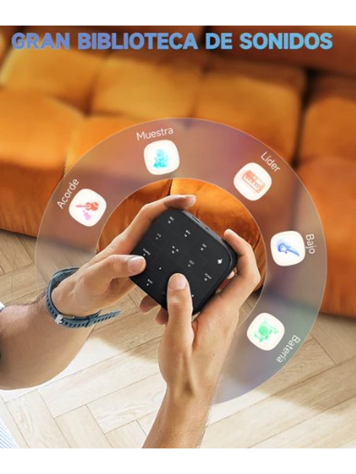 Medo Sintetizador Portable Con Sample Donner 6