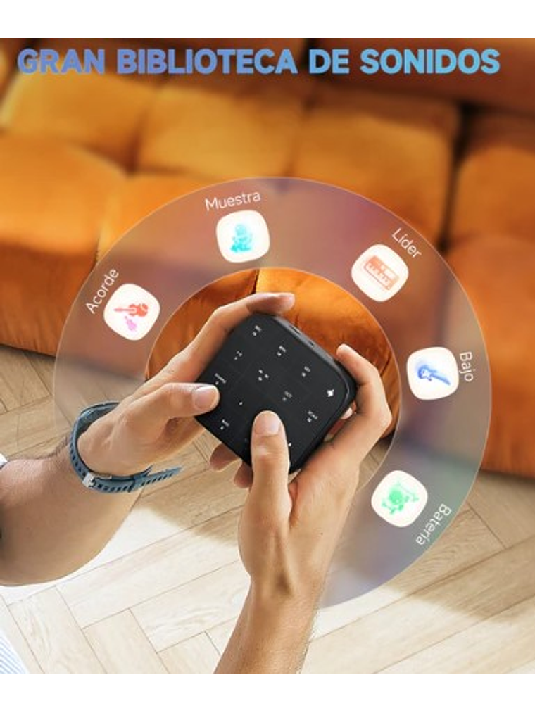 Medo Sintetizador Portable Con Sample Donner 6