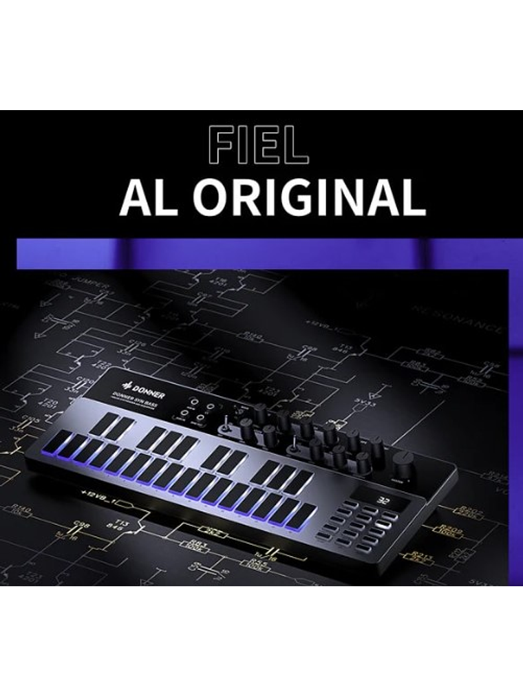 Essential B1 Sintetizador Y Secuenciador Análogo Donner 2