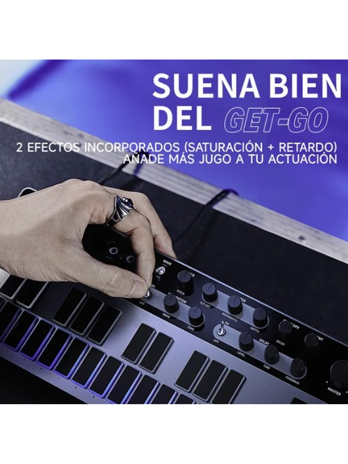 Essential B1 Sintetizador Y Secuenciador Análogo Donner 3