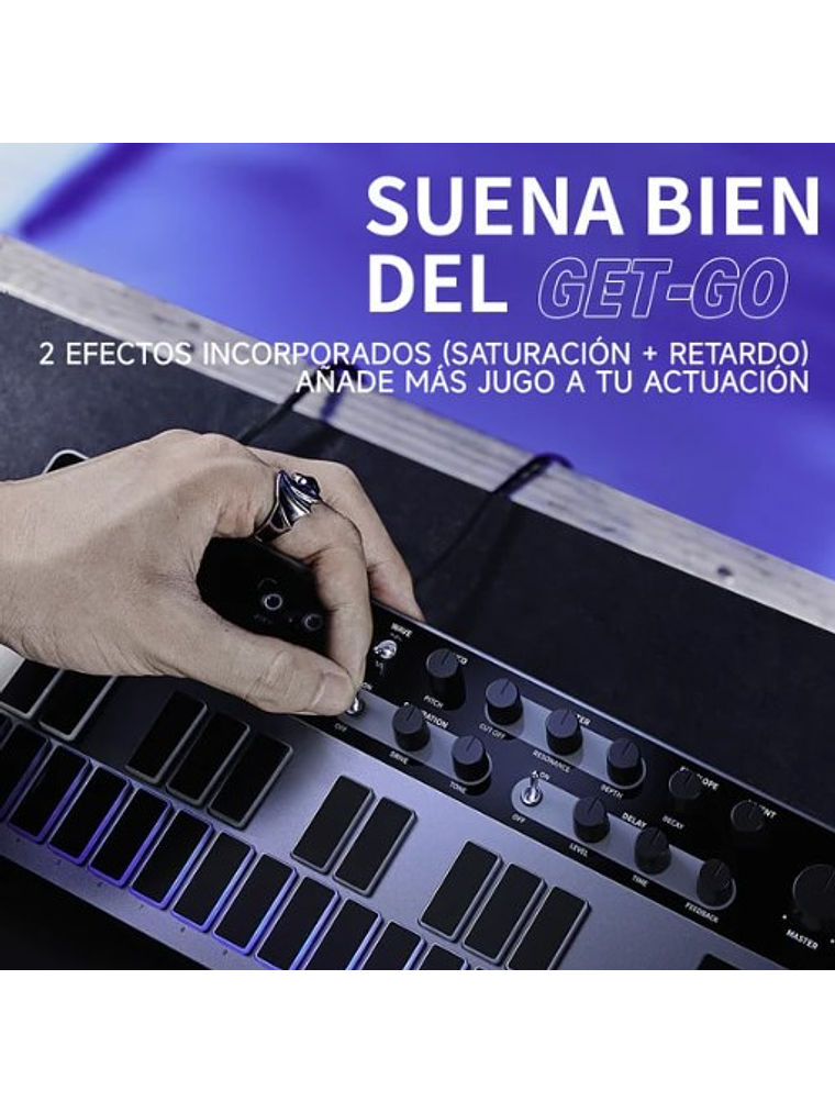 Essential B1 Sintetizador Y Secuenciador Análogo Donner 3