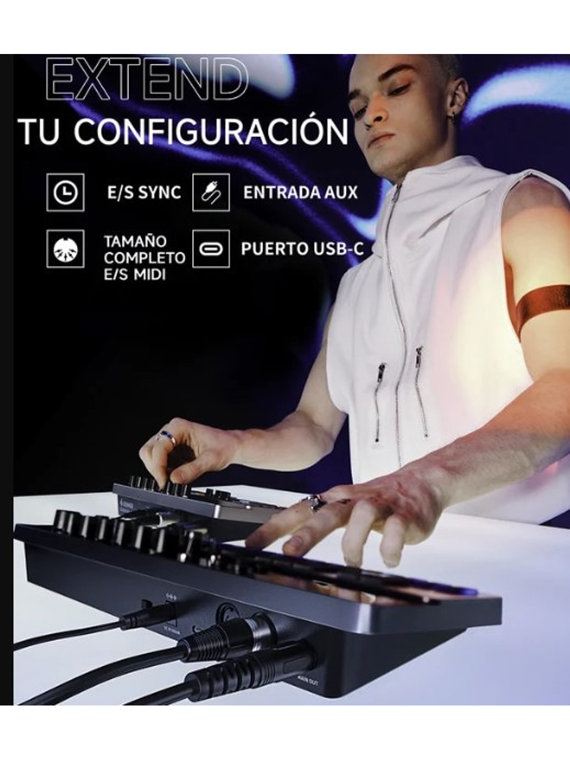 Essential B1 Sintetizador Y Secuenciador Análogo Donner 4