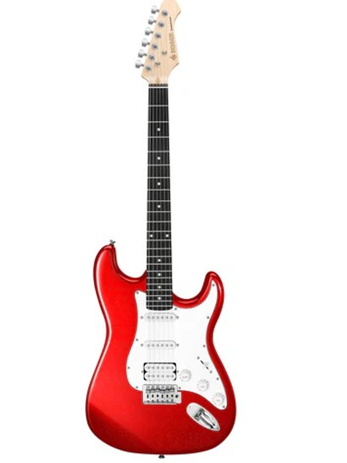 DST-100R Pack De Guitarra Eléctrica Roja Donner  2