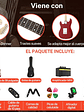 DST-100R Pack De Guitarra Eléctrica Roja Donner  - Miniatura 7