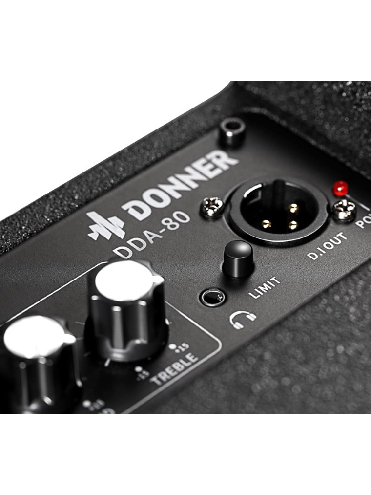 DDA-80 Amplificador Para Batería o Teclado Donner  2
