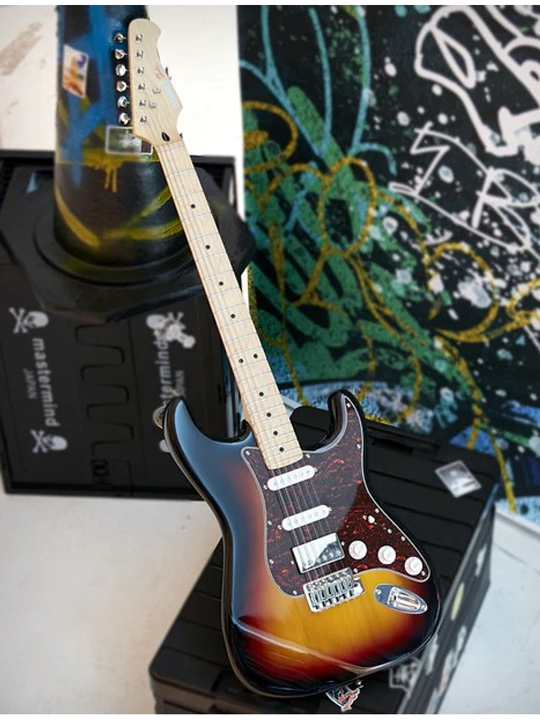 DST-152S Pack De Guitarra Eléctrica Sunburst Donner  3