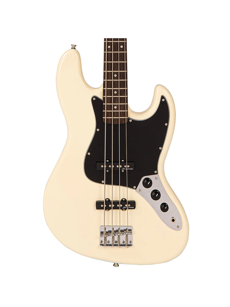 Bajo Eléctrico V49 Color Blanco Vintage 3