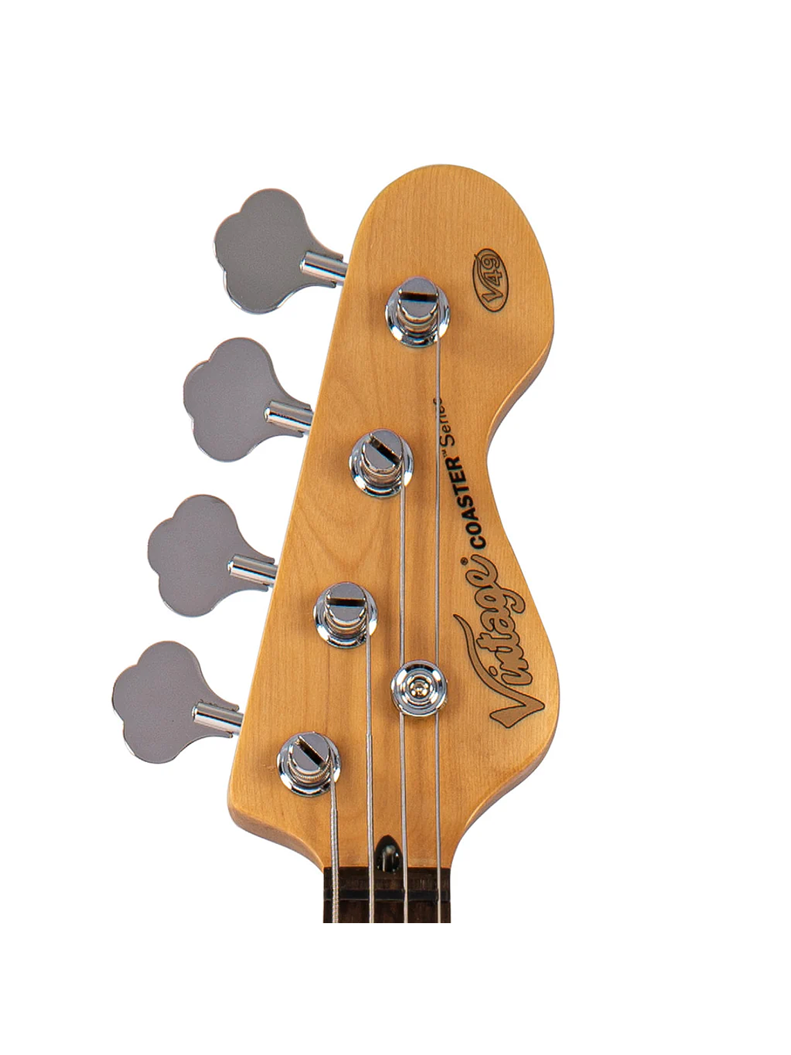 Bajo Eléctrico V49 Color Blanco Vintage 4