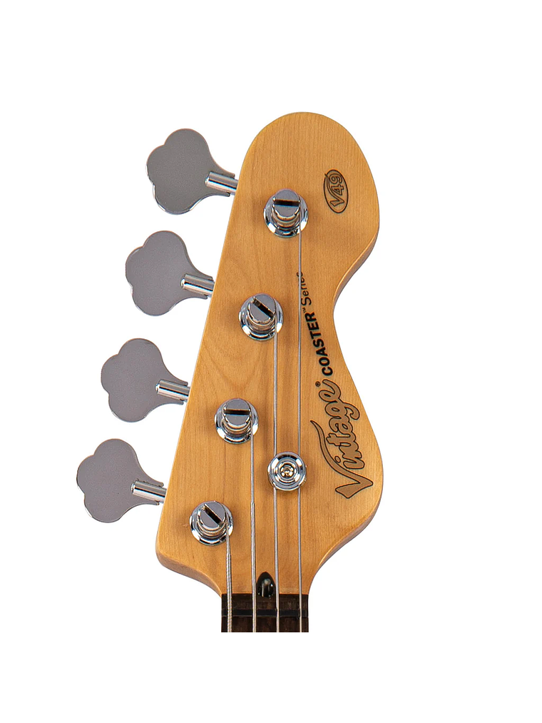 Bajo Eléctrico V49 Color Blanco Vintage 4