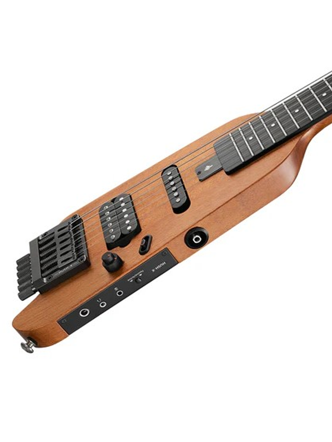 HUSH-X Guitarra eléctrica, Color Natural - Donner 3