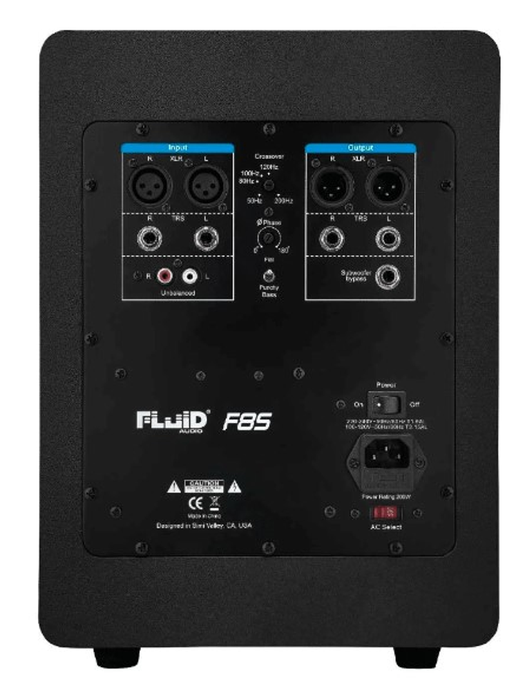 F8S Subwoofer Profesional Fluid Audio 2