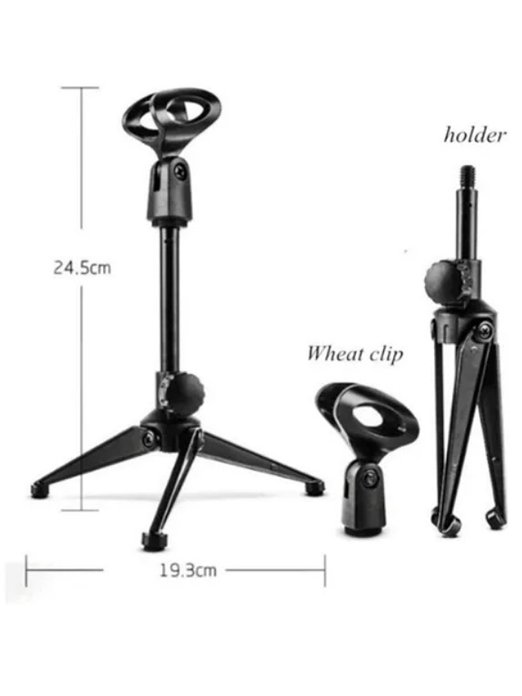  Zm-07 Atril De Mesa Para Micrófono Hebikuo 2