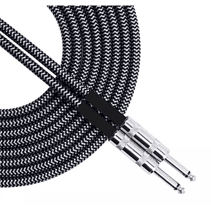 XA03 Cable Para Guitarra Plug-Plug 3 Metros HEBIKUO