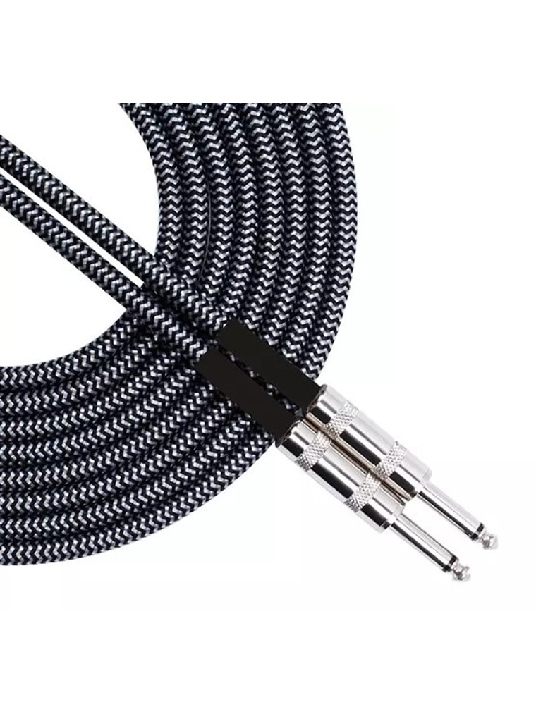 XA06 Cable Para Guitarra Plug-Plug 6 Metros HEBIKUO 1