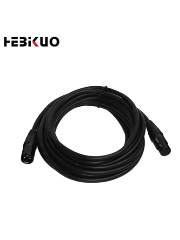 WX03 Cable De Micrófono XLR-XLR 3 Metros Hebikuo 1