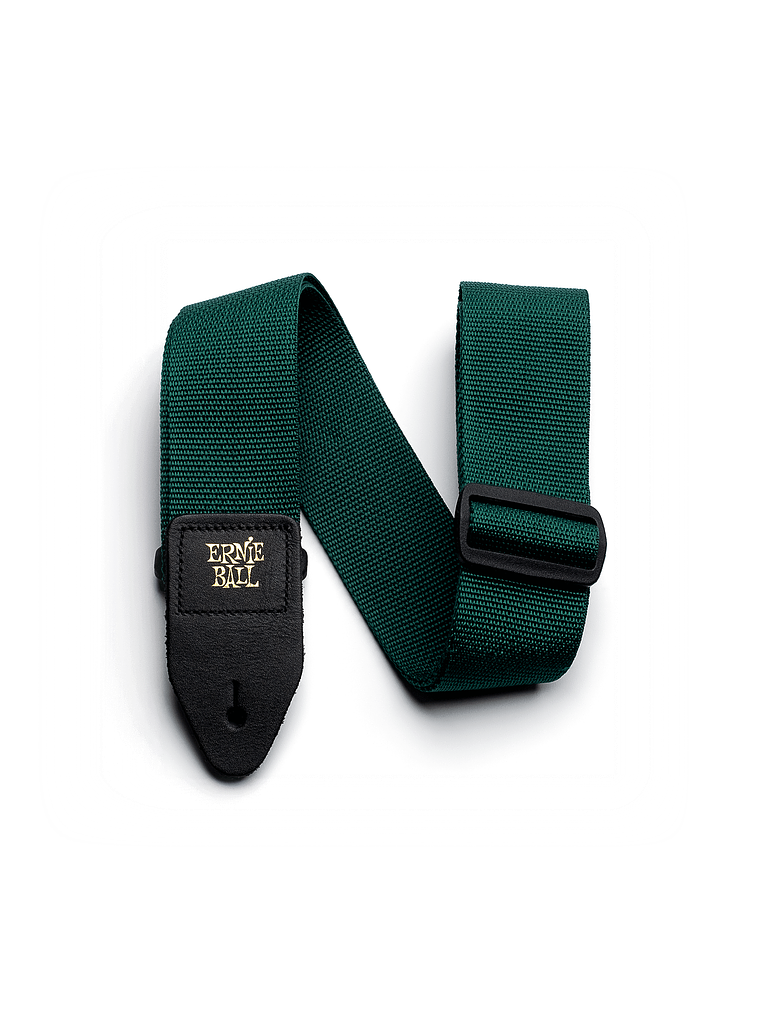 P04050 Correa Guitarra/Bajo Polypro Verde Forest ERNIE BALL 1