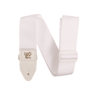 P05350 Correa Guitarra/Bajo Polypro Blanca ERNIE BALL