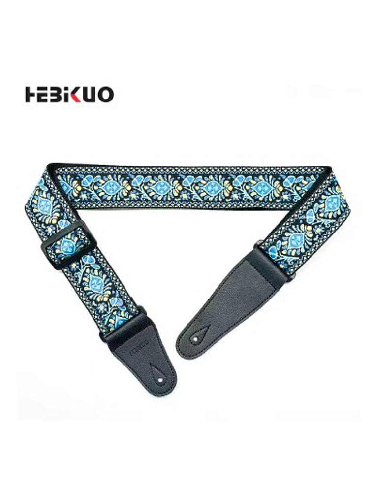 2534 Correa para Guitarra Azul  Hebikuo 1
