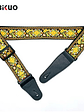 2534 Correa para Guitarra Amarillo Hebikuo - Miniatura 1